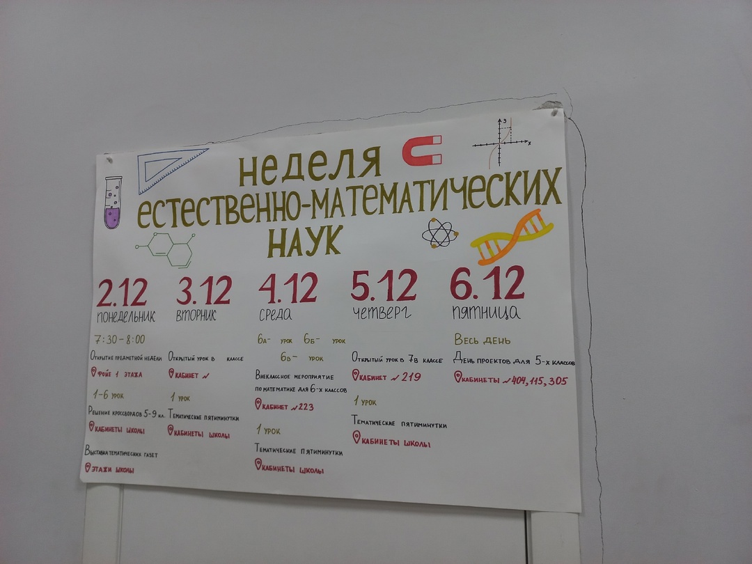 Предметная неделя.